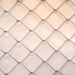 Galvanised Chain Link Fencing Mesh 12.5mx2400mmx50mmx2.5mm