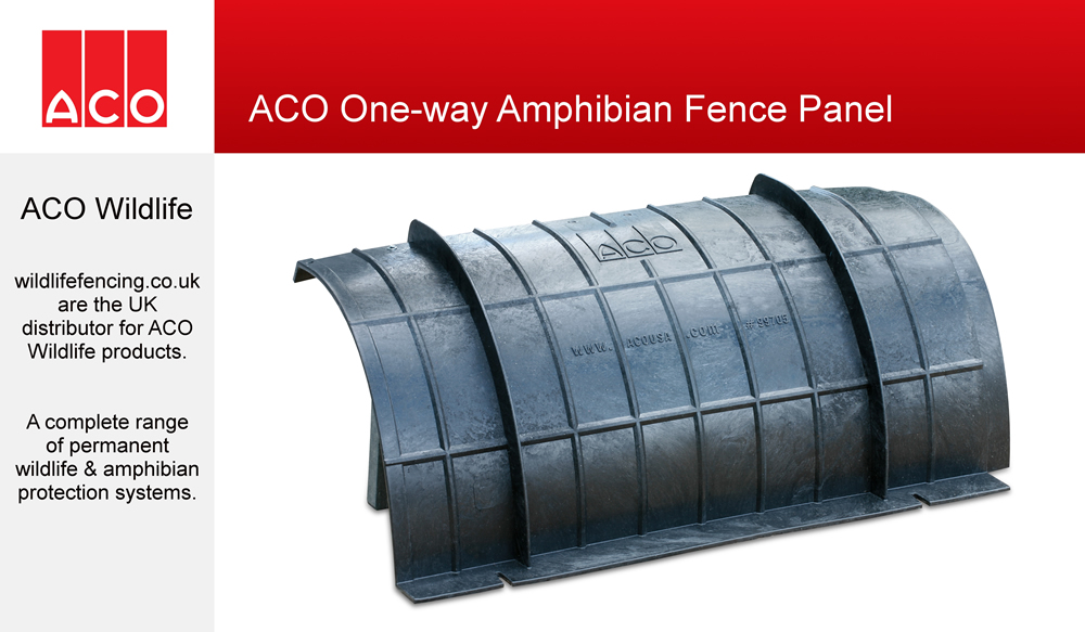 ACO One-way Amphibian Fence Panel